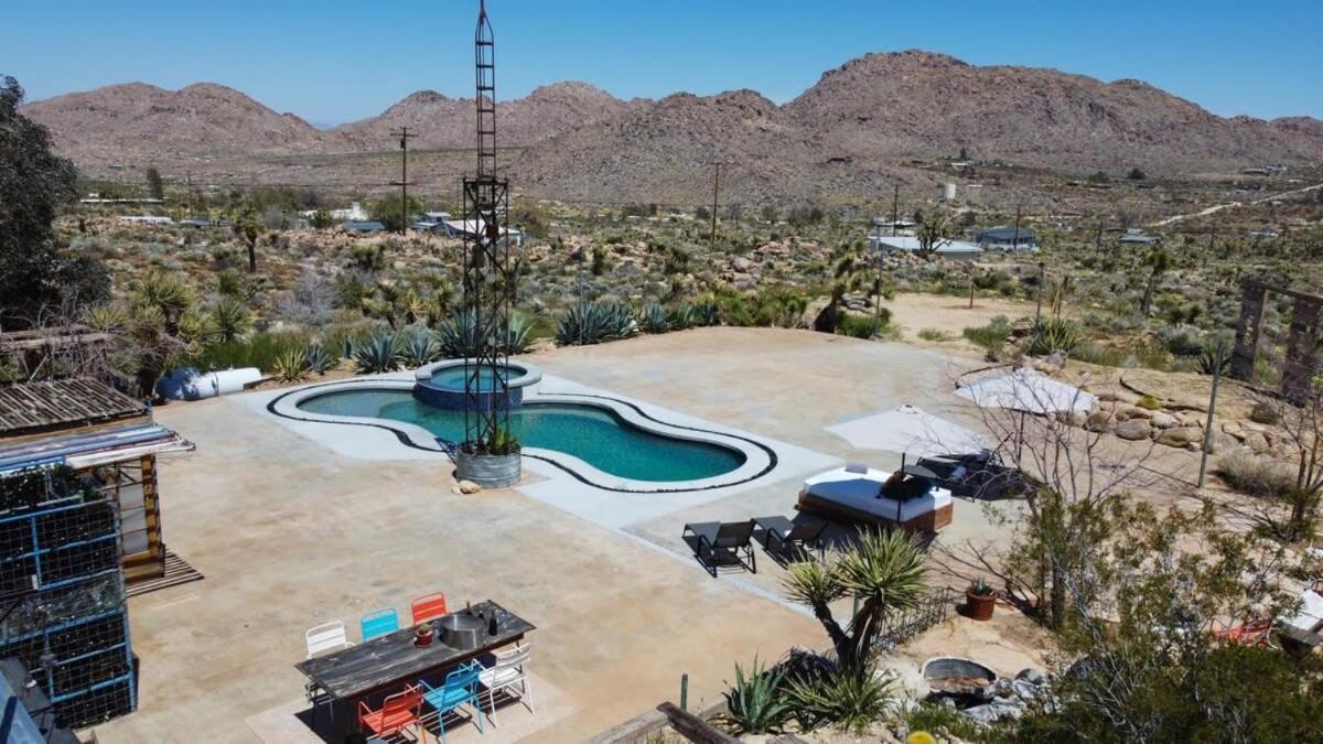 Renovated Lodge - Room 2 With Pool Access Joshua Tree Exterior foto